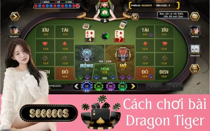 Cách chơi bài Dragon Tiger